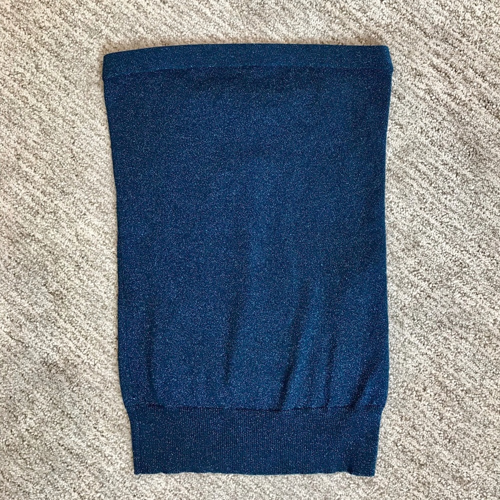 🌿3 for $20🌿 Express Navy Sparkle tube top